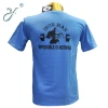 Fábrica directa comercio exterior europa y Estados Unidos tamaño más grande apretado estiramiento fitness músculo camiseta deportes y ocio aliexpress estilo de explosión details Picture